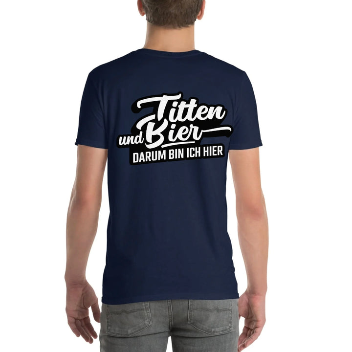 Ti*ten und Bier Herren - T-Shirt
