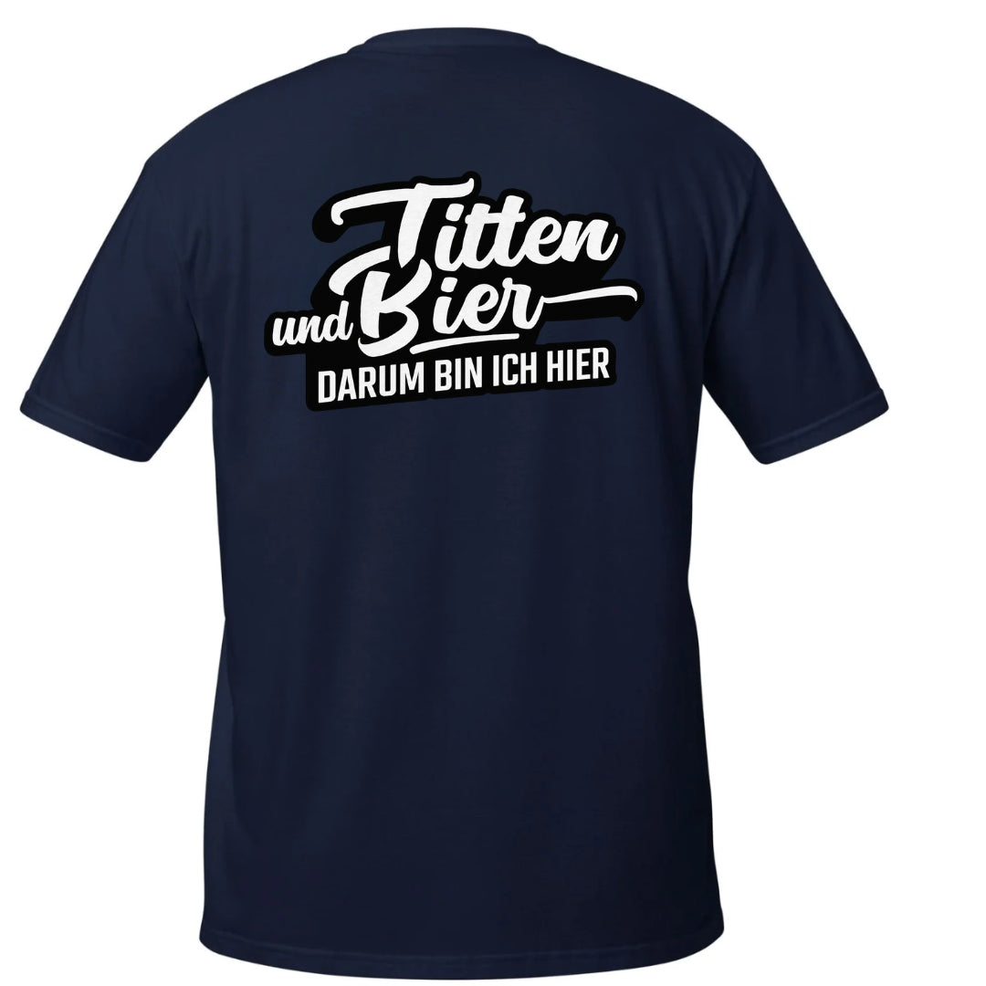 Ti*ten und Bier Herren - T-Shirt