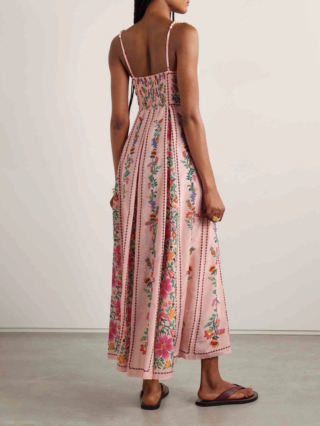 Elara Sun Print Maxikleid
