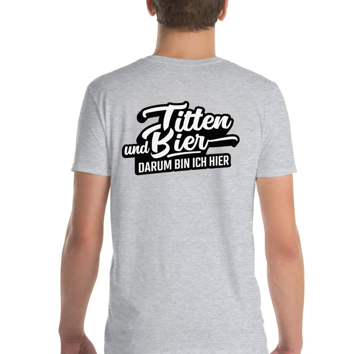 Ti*ten und Bier Herren - T-Shirt