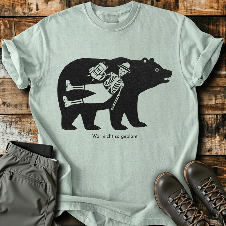 Verlaufen Bär - T-Shirt