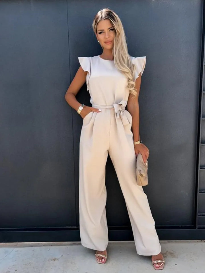 Isla I Eleganter Jumpsuit mit Rüschen