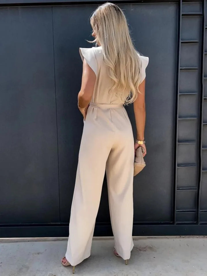 Isla I Eleganter Jumpsuit mit Rüschen