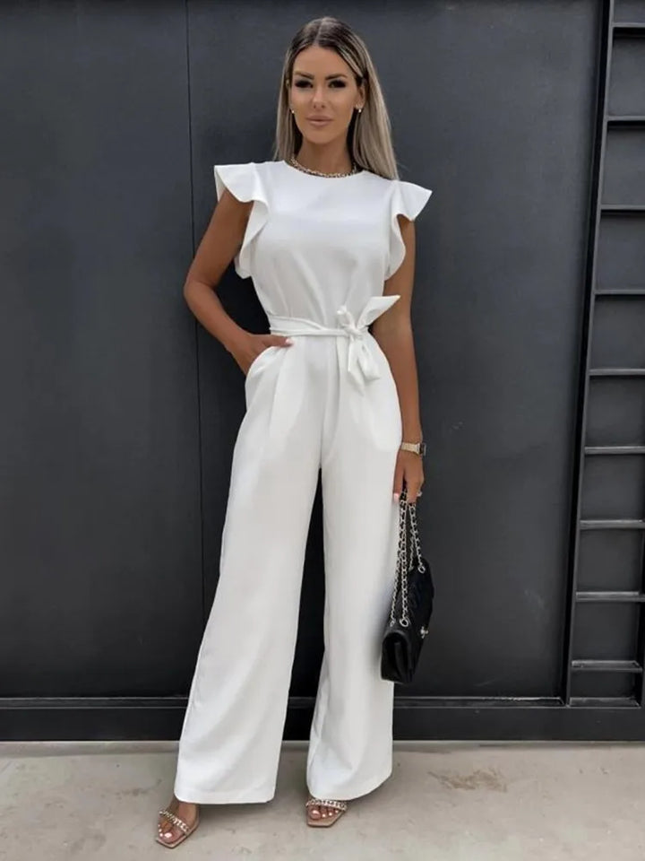 Isla I Eleganter Jumpsuit mit Rüschen