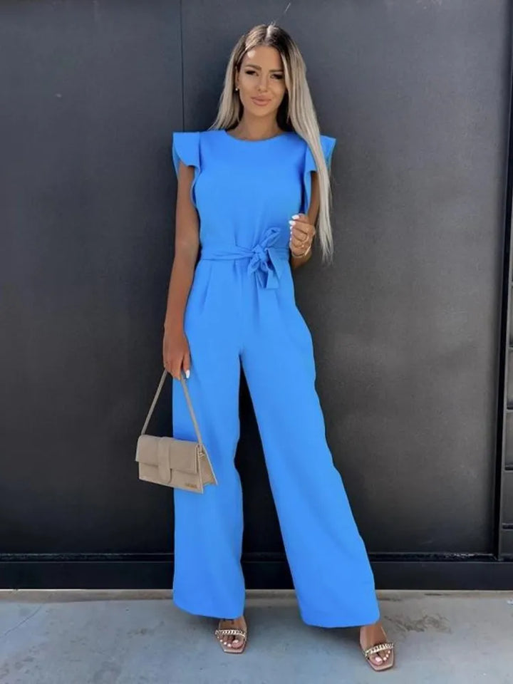 Isla I Eleganter Jumpsuit mit Rüschen