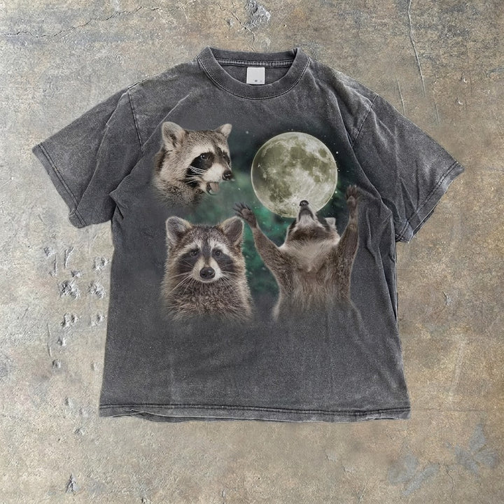 Vintage Wolf - T Shirt