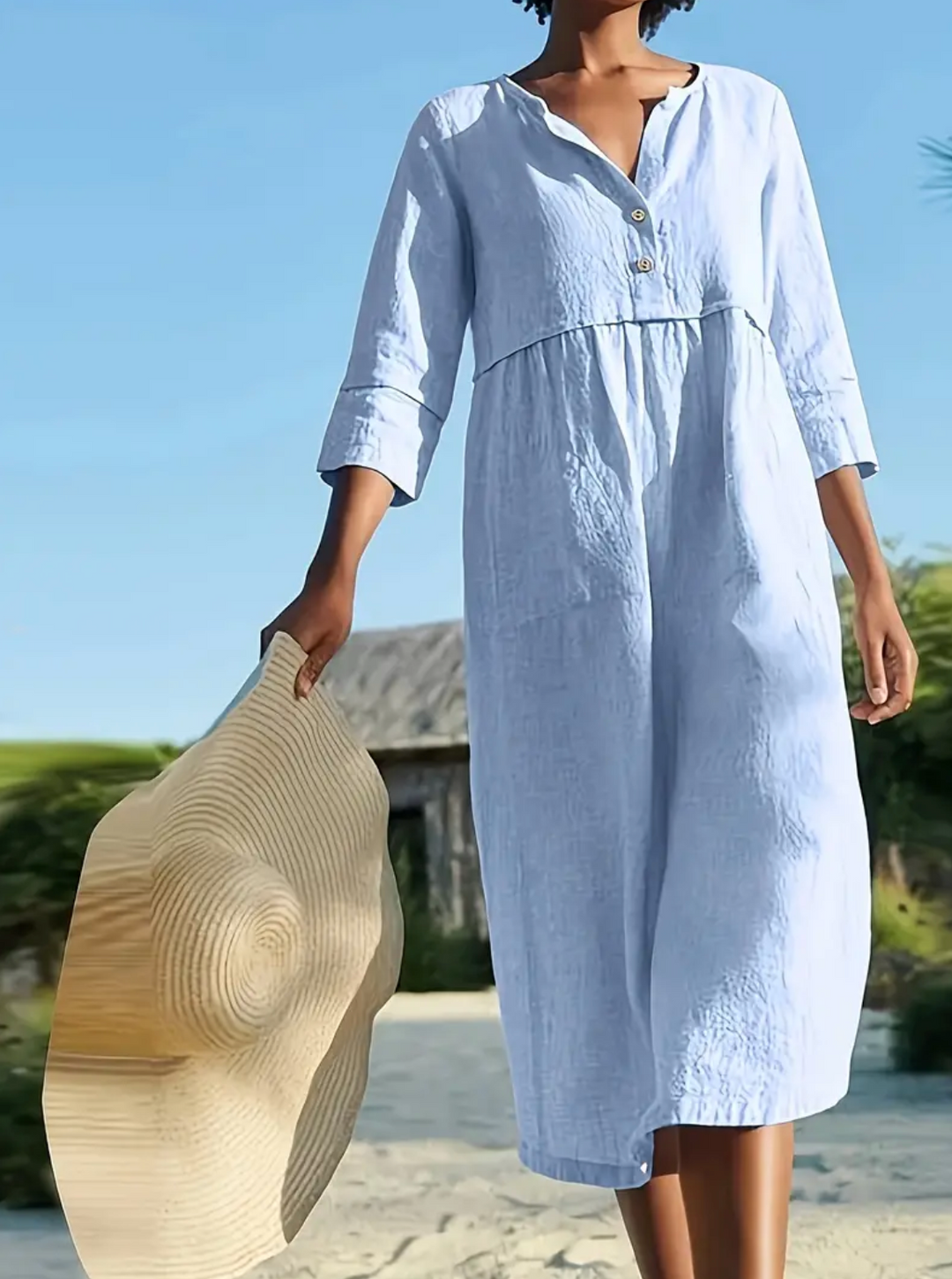 Sara - Leichtes Baumwollkleid