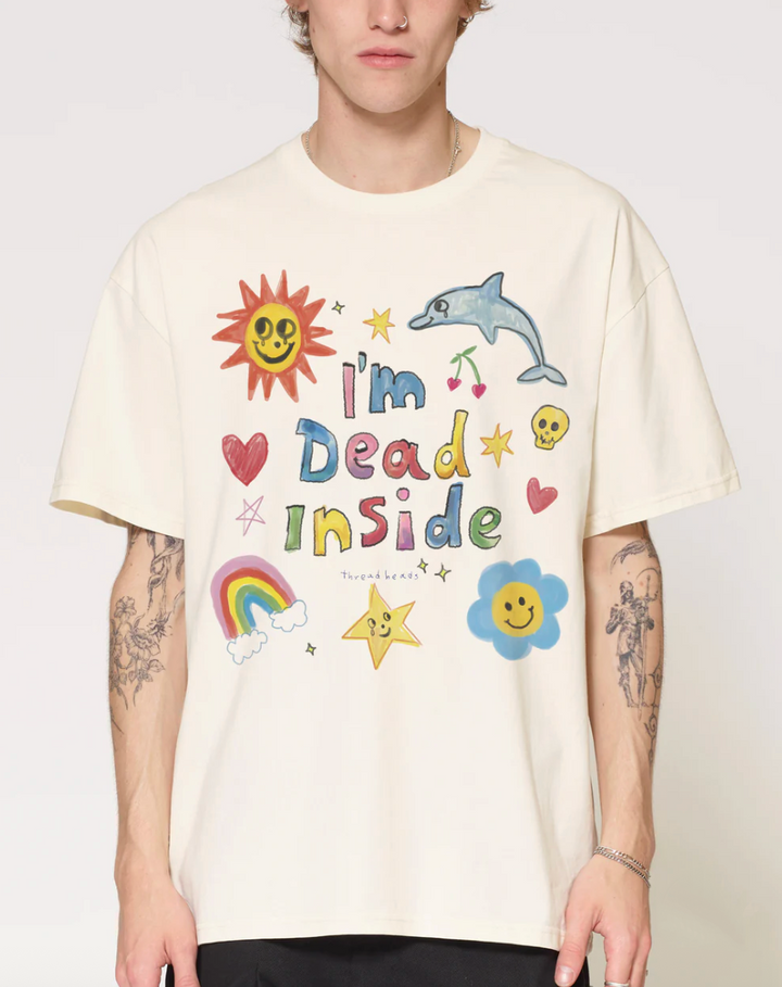 I'm Dead Inside Dolphin - T-Shirt