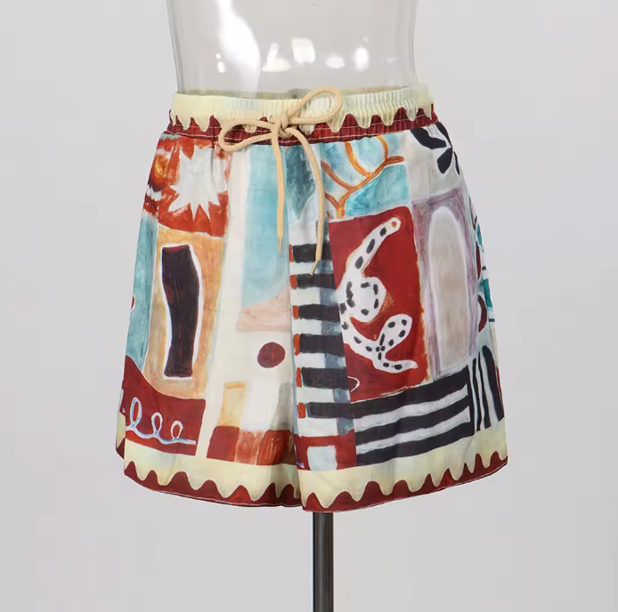 1  Calista Print Zweiteiler