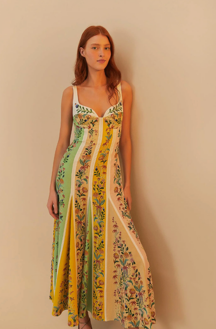 Jana Print Maxikleid
