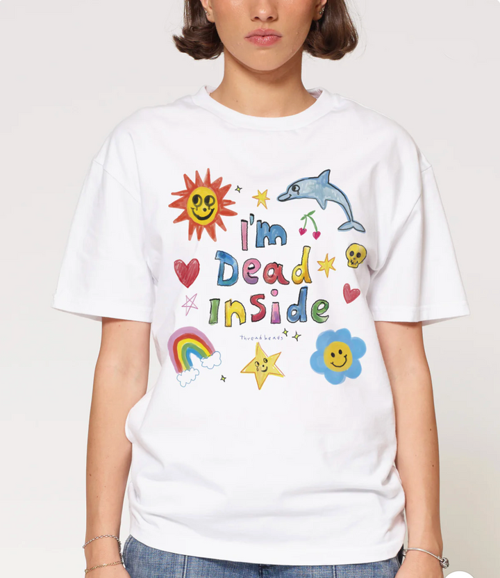 I'm Dead Inside Dolphin - T-Shirt