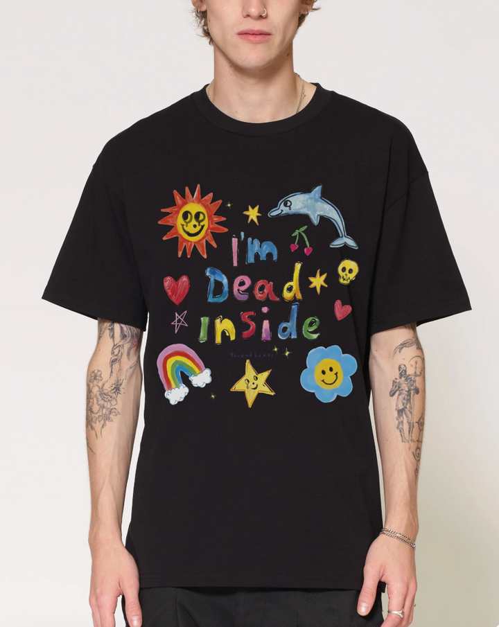 I'm Dead Inside Dolphin - T-Shirt