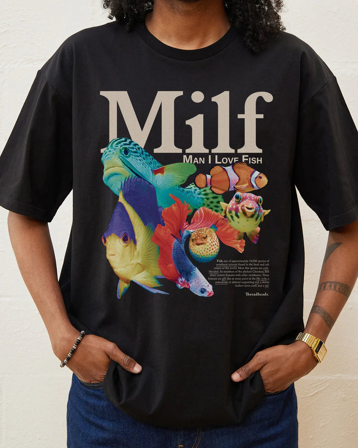 Man I love Fish - T-Shirt