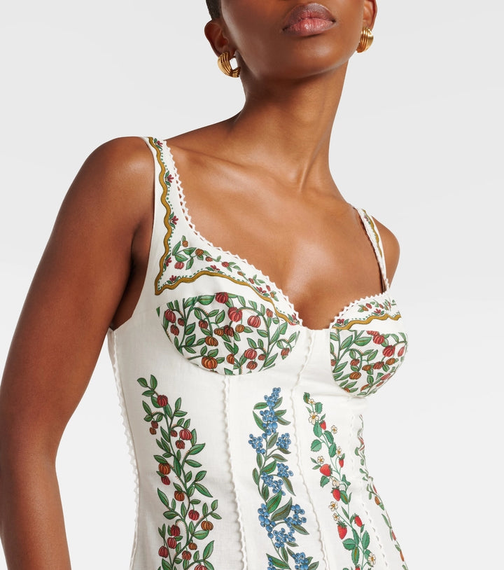 Mariolle Print Maxikleid