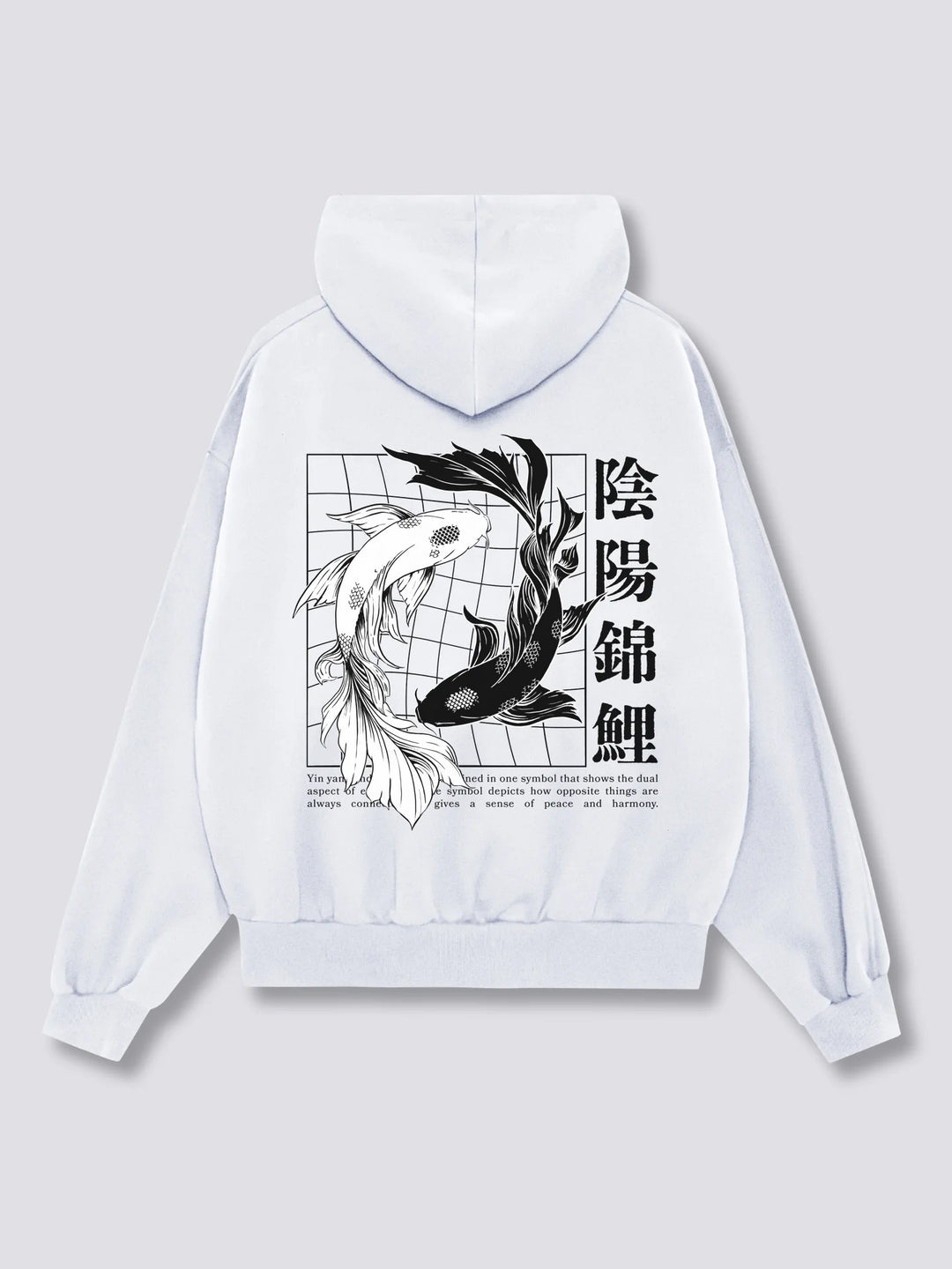 Yin Yang Koi – Hoodie