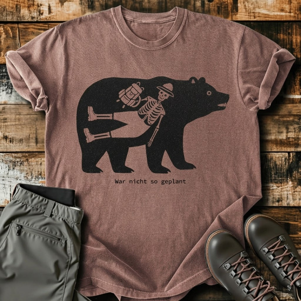 Verlaufen Bär - T-Shirt