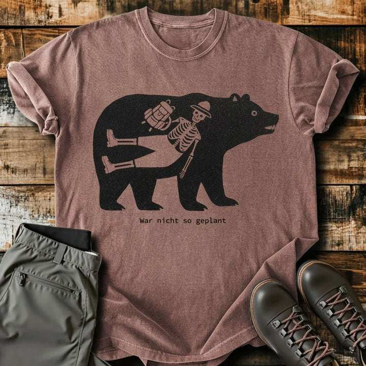 Verlaufen Bär - T-Shirt