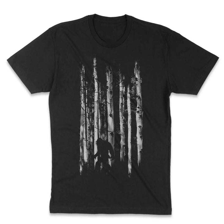 Bigfoot im Wald - T-Shirt