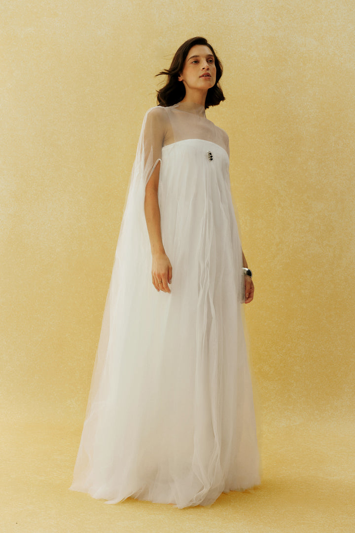 Größentabelle für das Tüll-Maxikleid - KYMA