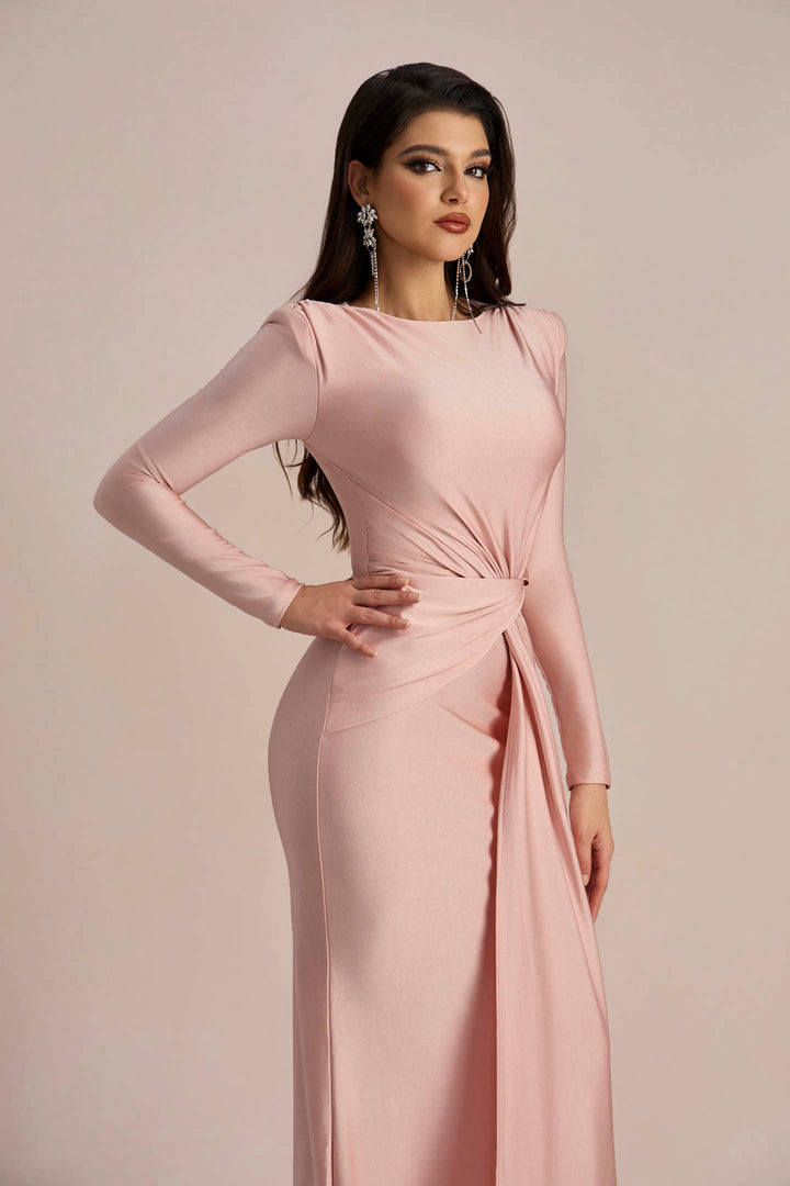 Amanda Kleid mit Schulterpolstern – KYMA