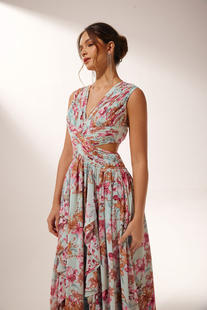 Das Anila Maxikleid für Hochzeiten im Ausland - KYMA