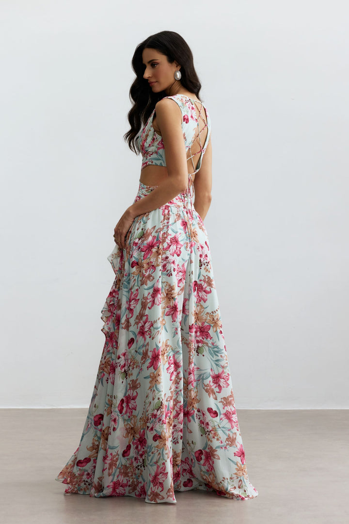 Anila Maxikleid im Sonnenlicht - KYMA