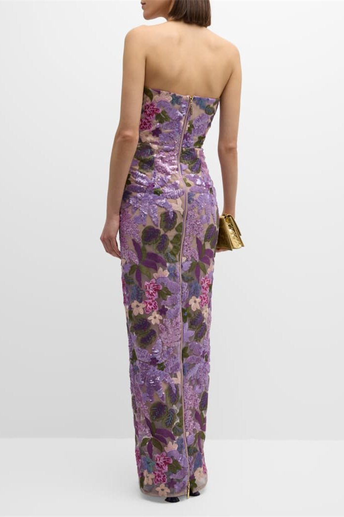 Aurora Maxikleid, von der Seite - KYMA