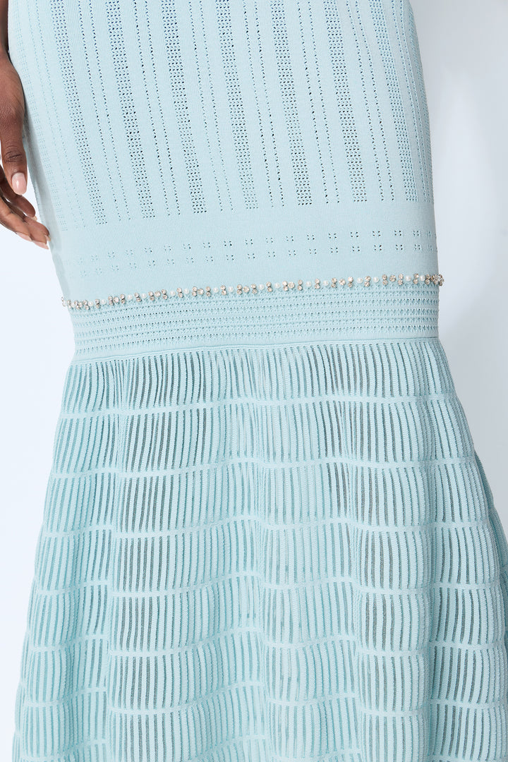 Luxuriöses Maxikleid mit schmeichelhafter Passform - KYMA