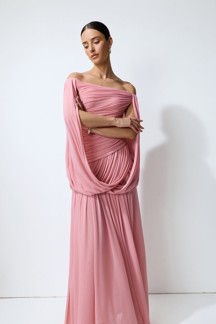 Kleid mit dehnbarer Textur
