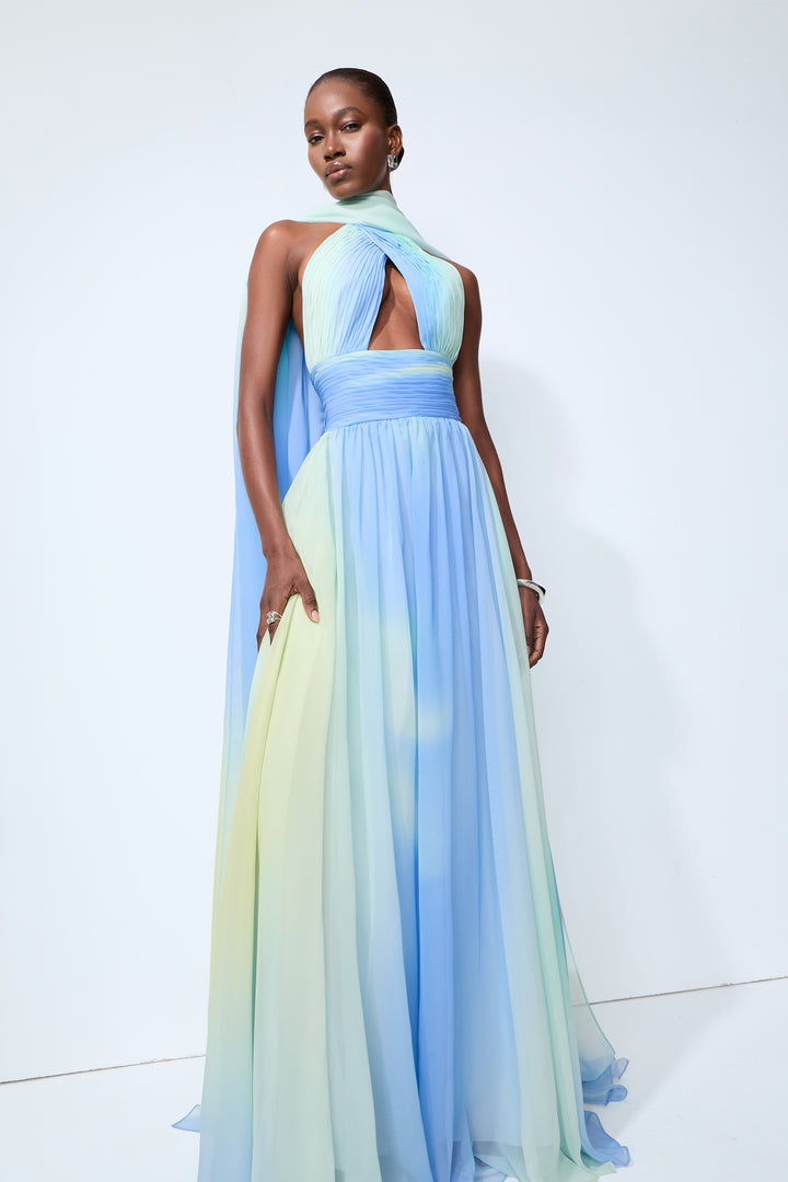 Abendliche Atmosphäre mit dem Maxikleid