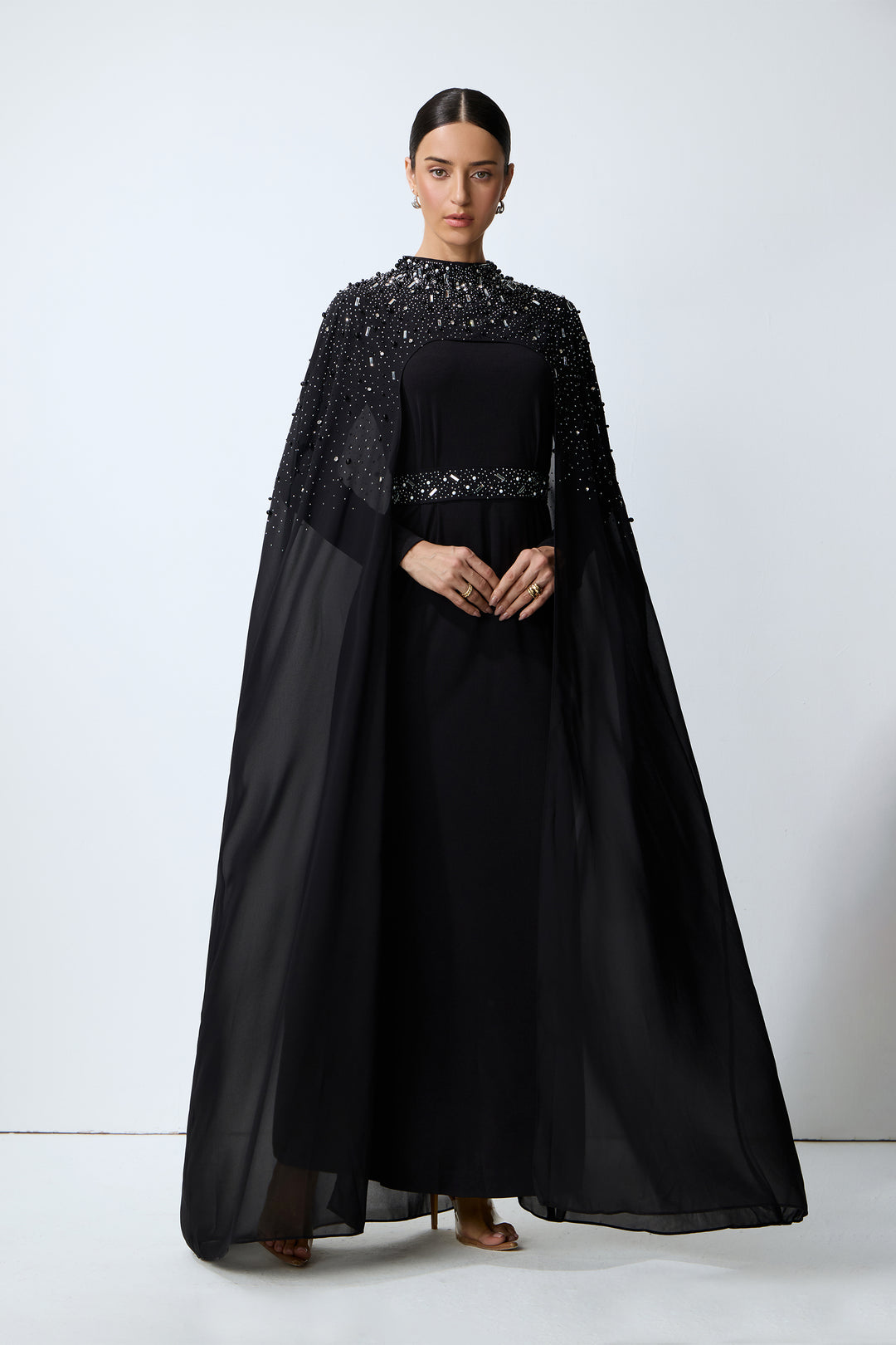 Rückenansicht Kleid mit Reißverschluss