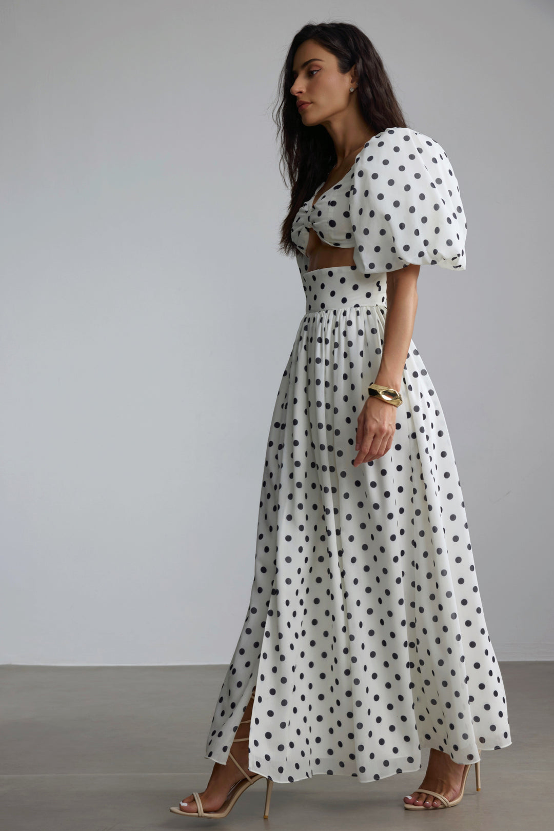 Ellie Polka Dot Rock-Set Taille Detail