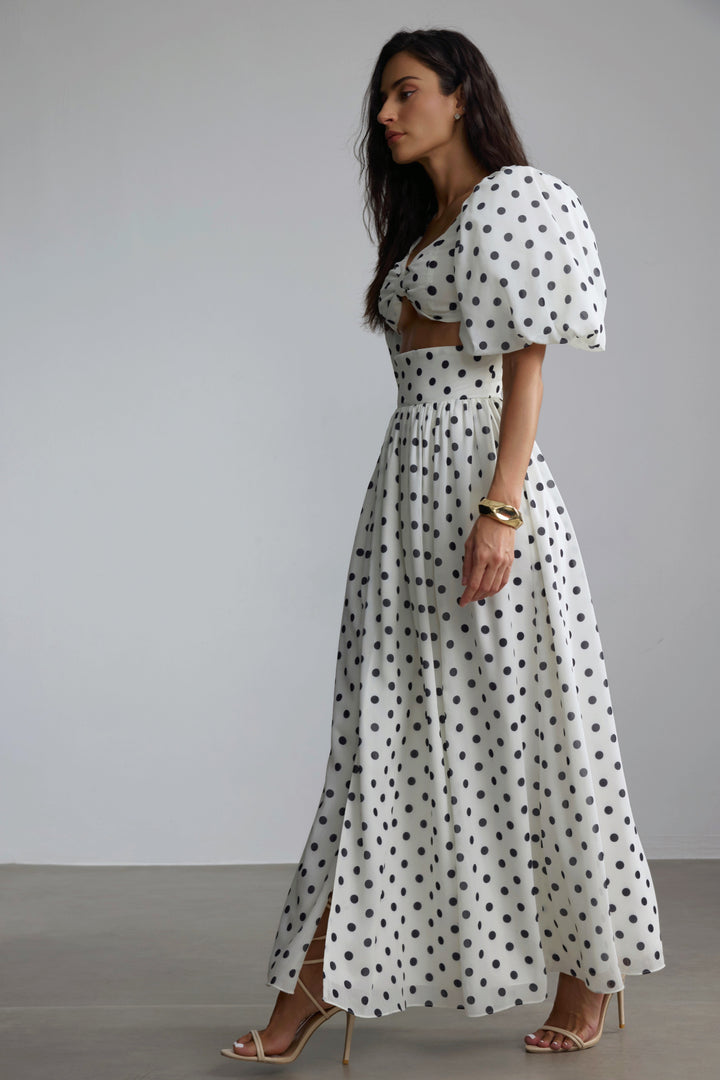 Ellie Polka Dot Rock-Set Taille Detail