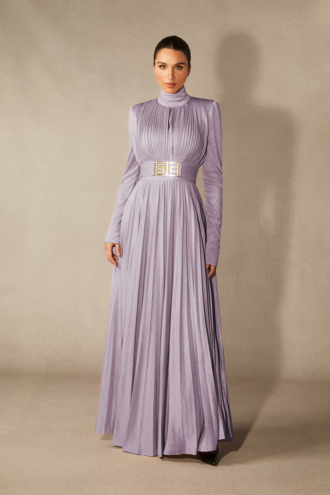 Elsie Kleid von hinten mit verdecktem Reißverschluss KYMA