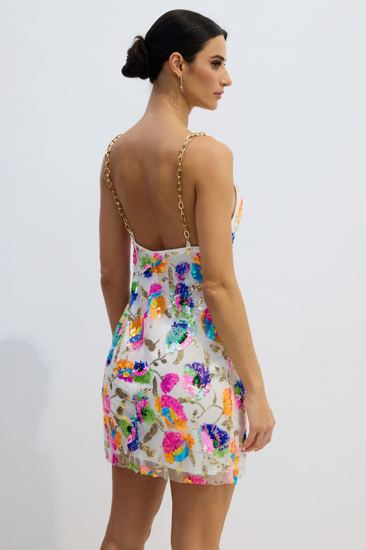 Fanny Paillettenkleid für Urlaubsanlass - KYMA