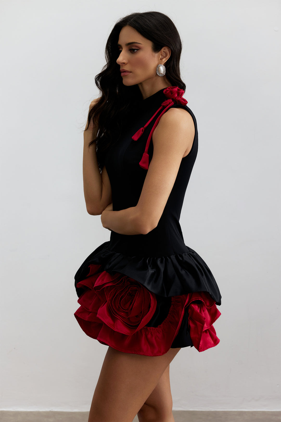 Fiona Minikleid Schwarz - KYMA