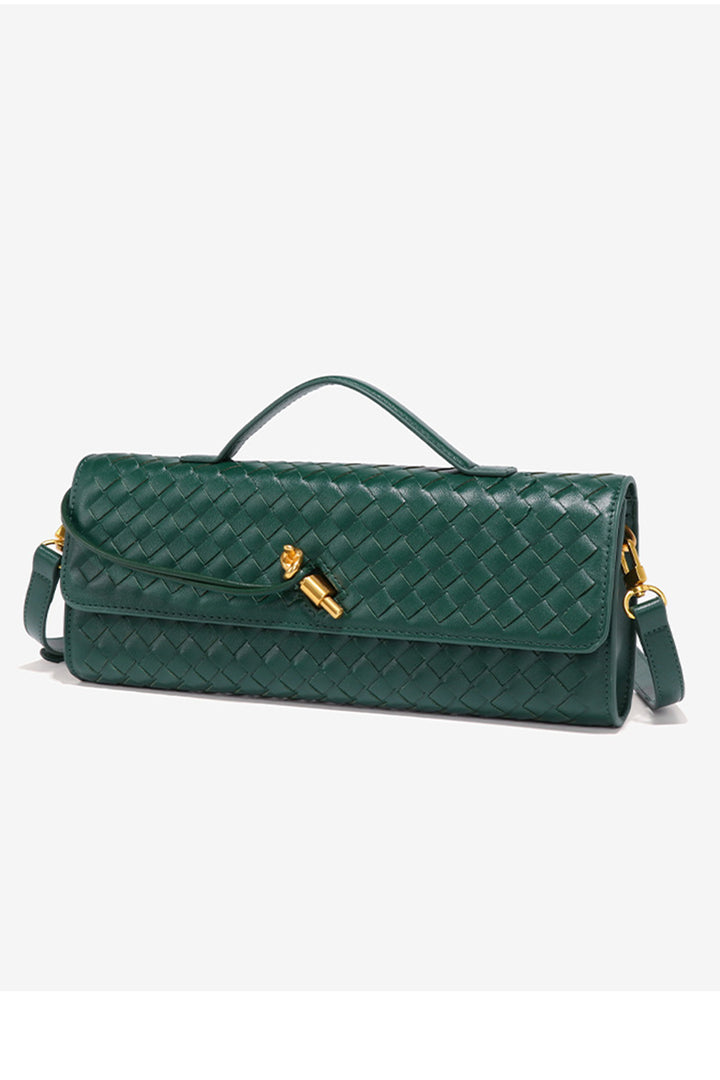Nahaufnahme Verschluss gewebte Clutch - KYMA