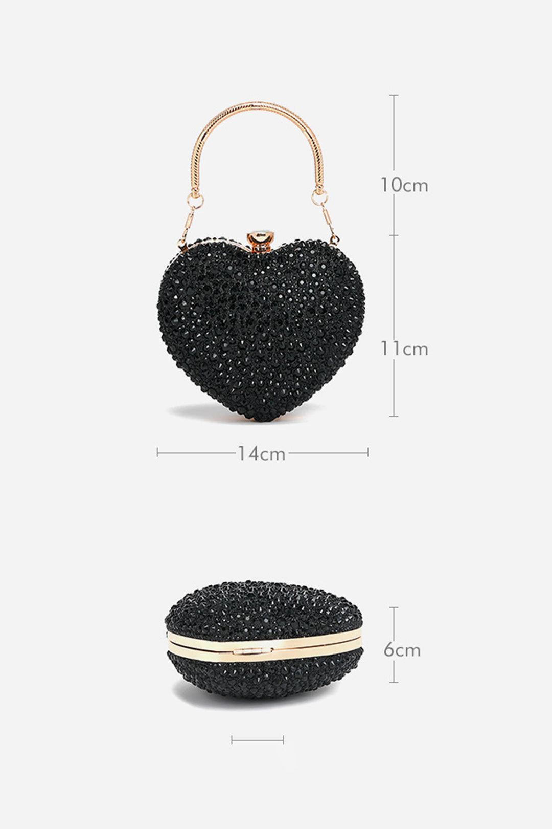 Clutch mit offenem Fach im Inneren - KYMA