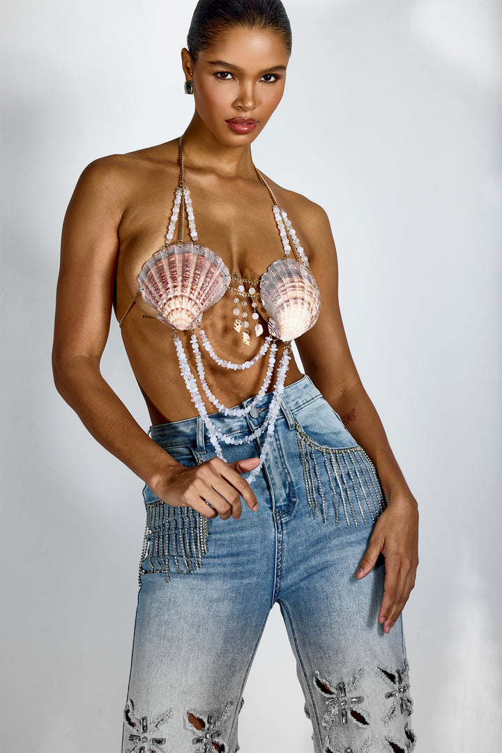 Styling-Beispiel mit dem Kendra Muschel-Top – KYMA