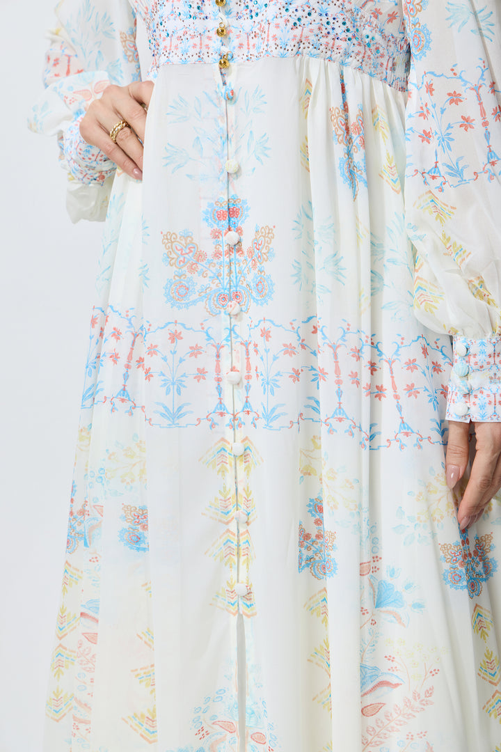 Sommerliche Kombination mit dem Maxikleid - KYMA
