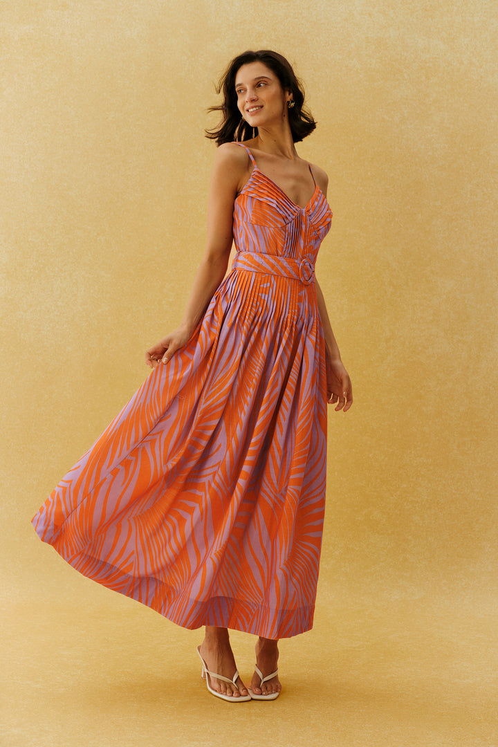 Seitentaschen Maxikleid - KYMA