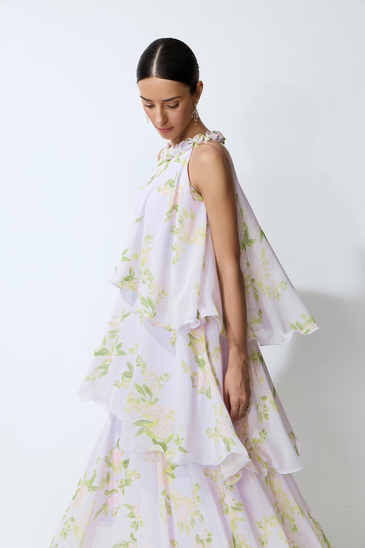 Leichter Chiffon-Stoff des Kleides – KYMA