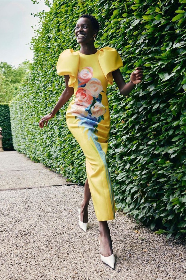 Das Lorraine Maxikleid mit verdecktem Reißverschluss hinten - KYMA
