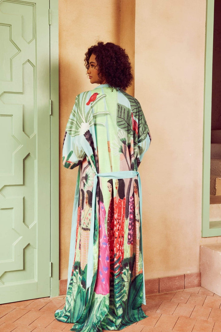 Kimono als Strand-Accessoire