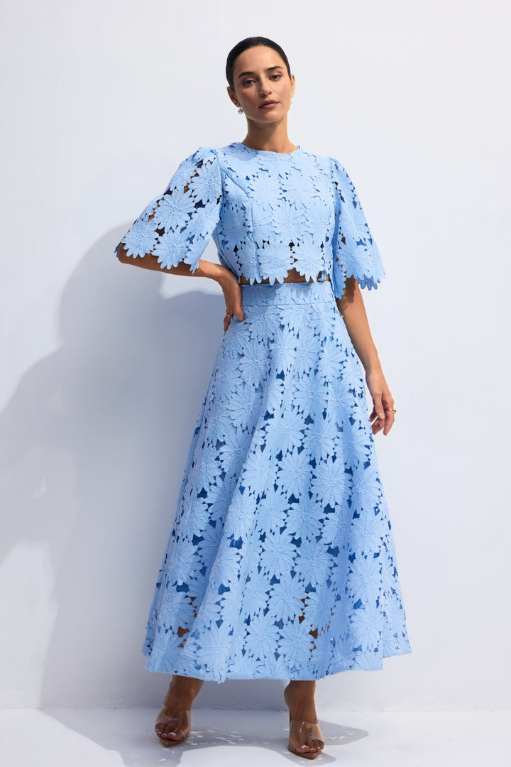 Madeline Set – Maxirock mit A-Linien-Form