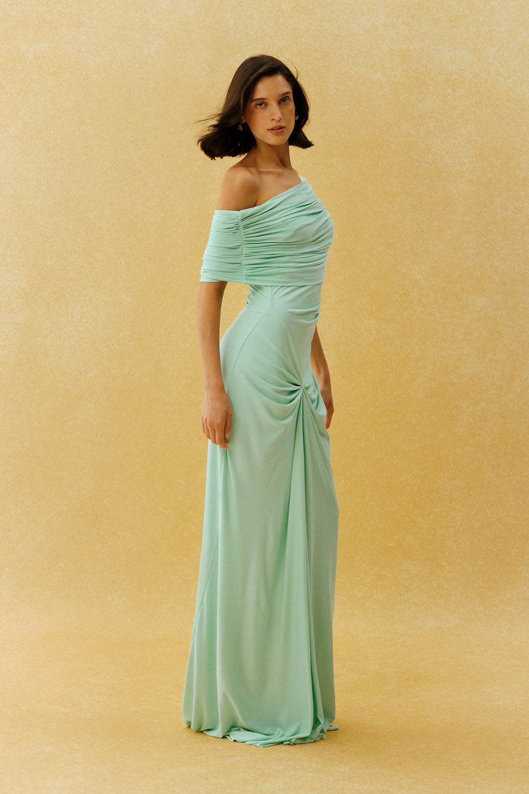 Sommerliches Maxikleid in Mintgrün von KYMA