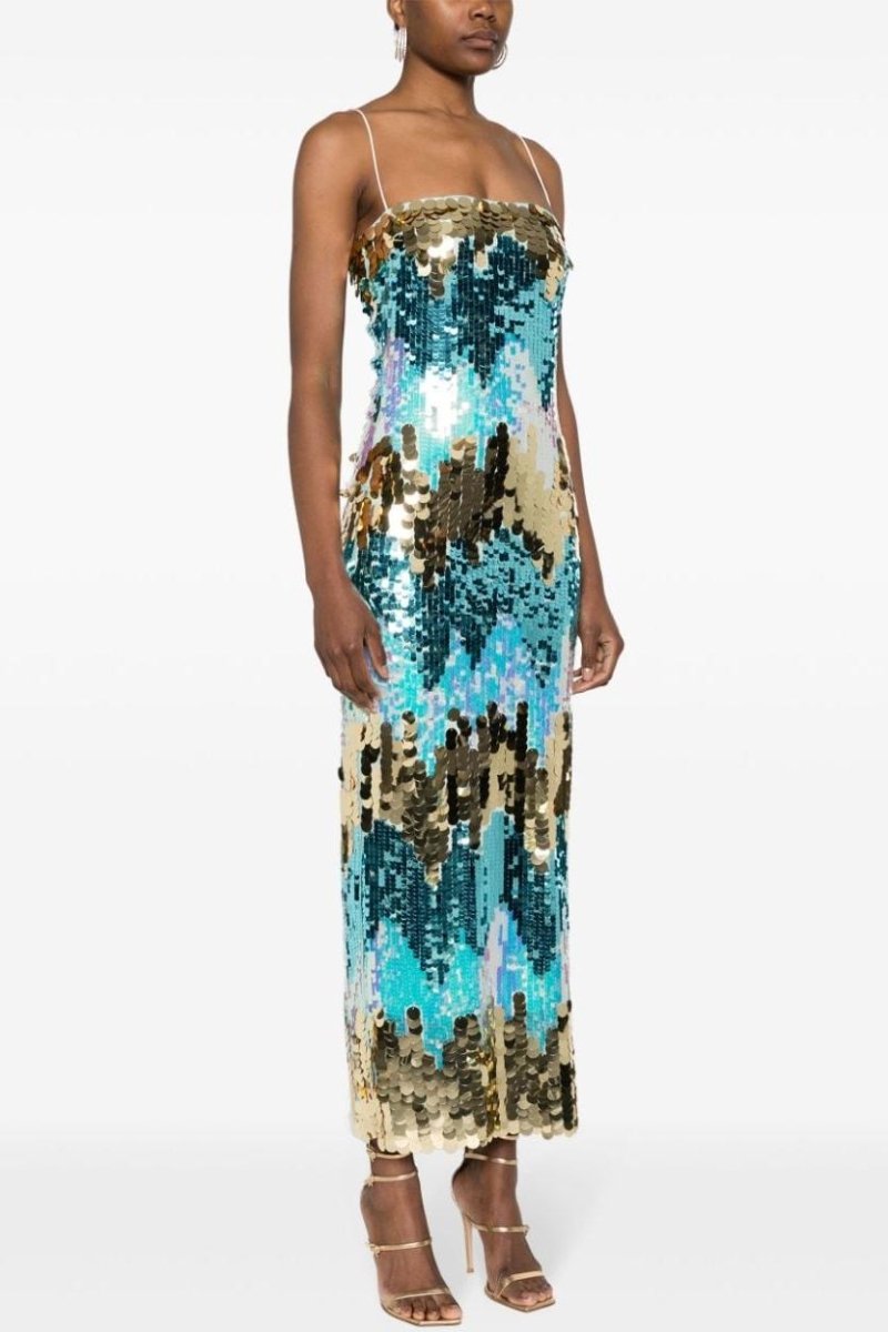Moira Maxikleid mit elegantem Fall - KYMA
