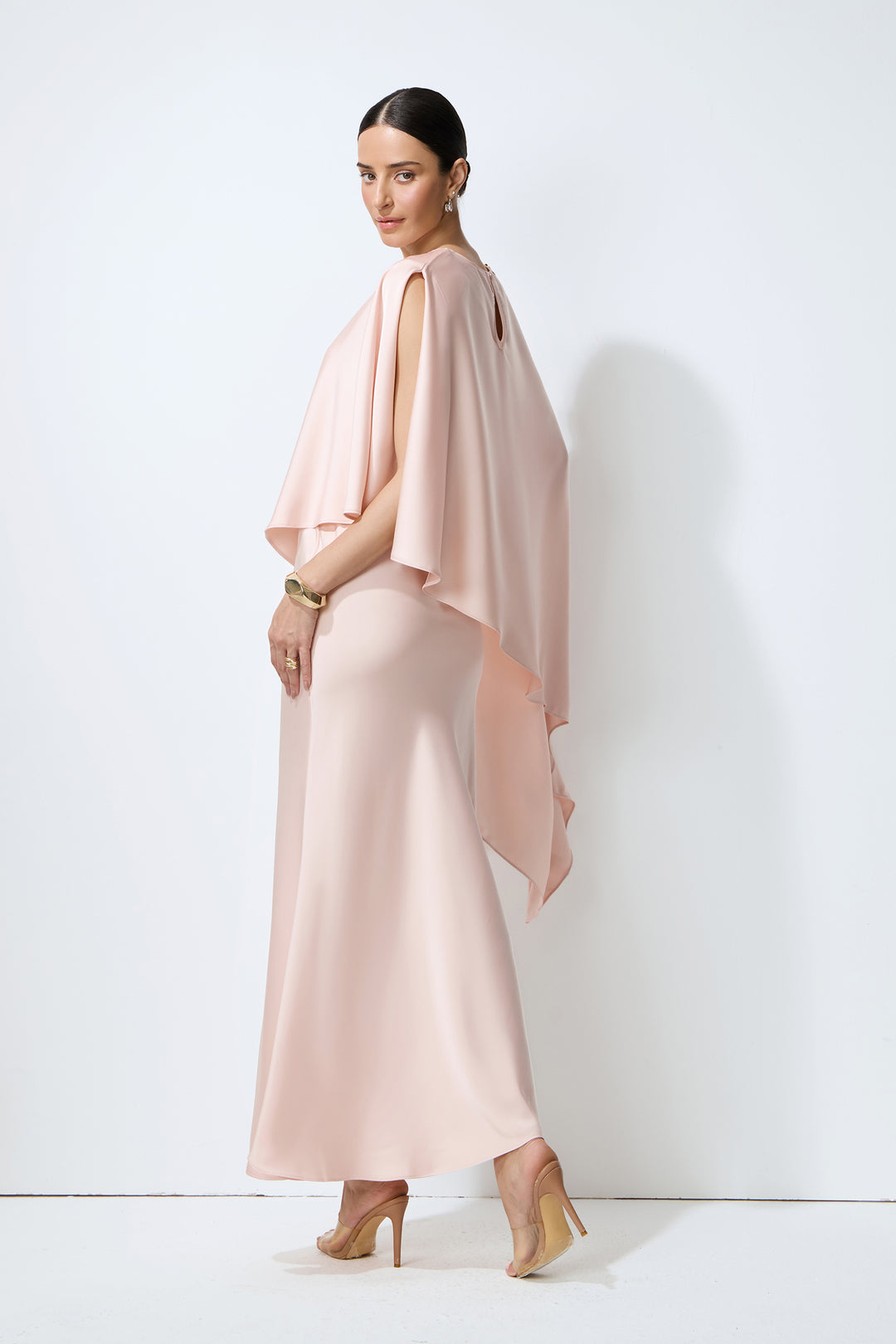 Stofftextur des Satins