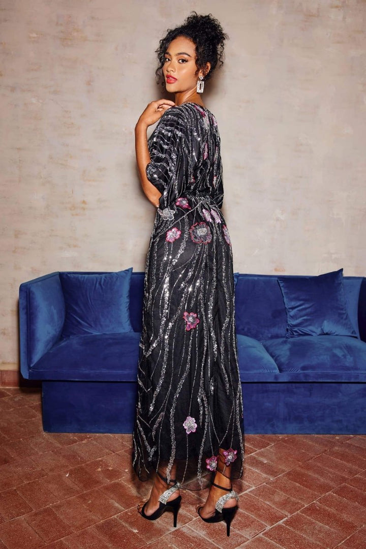 Nina Maxikleid im Bei<bos> - KYMA