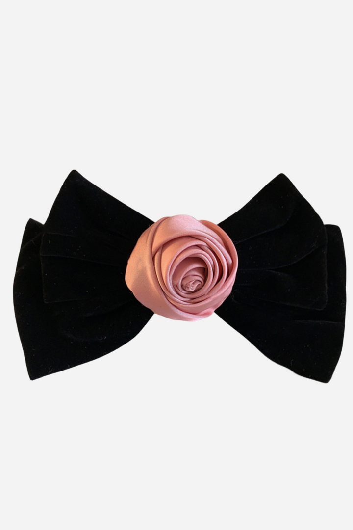 Rose romantische Satin-Schleifen Haaraccessoires – KYMA